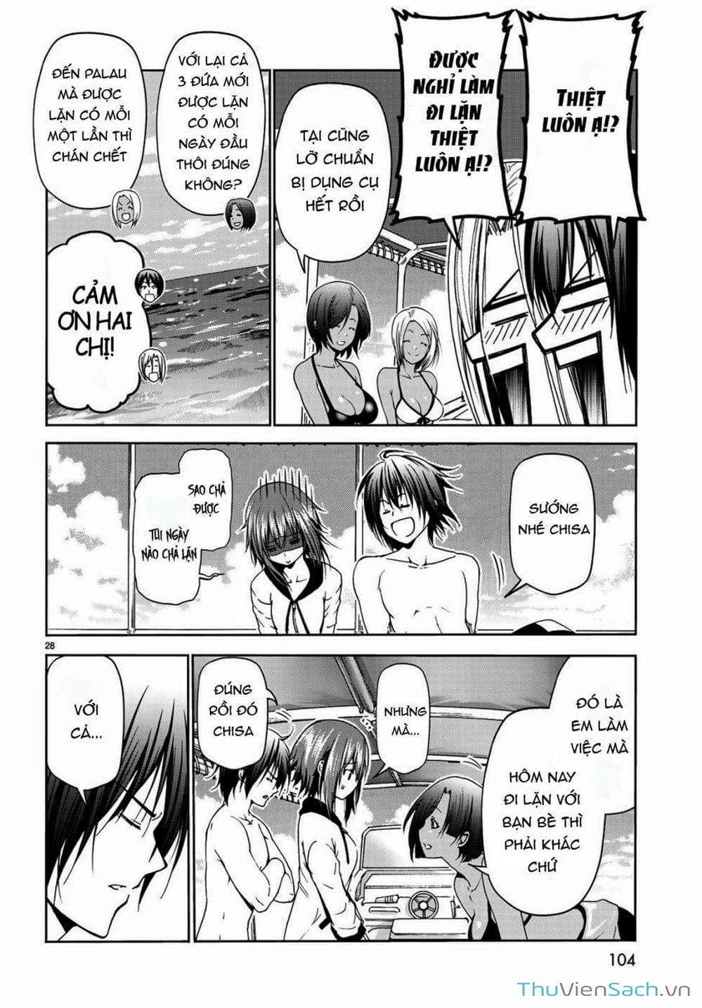 Truyện Tranh Cô Gái Thích Lặn - Grand Blue trang 3