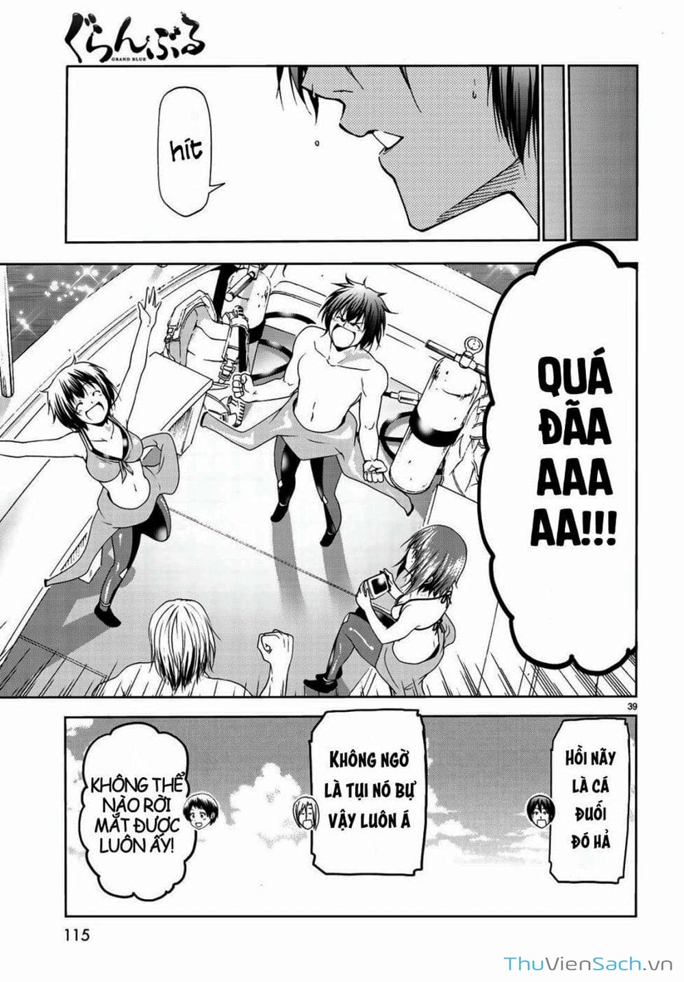 Truyện Tranh Cô Gái Thích Lặn - Grand Blue trang 3