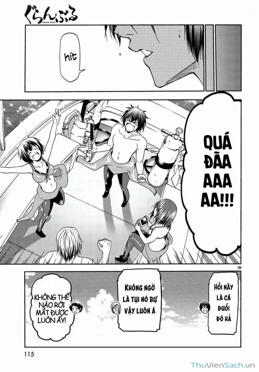 Truyện Tranh Cô Gái Thích Lặn - Grand Blue trang 3