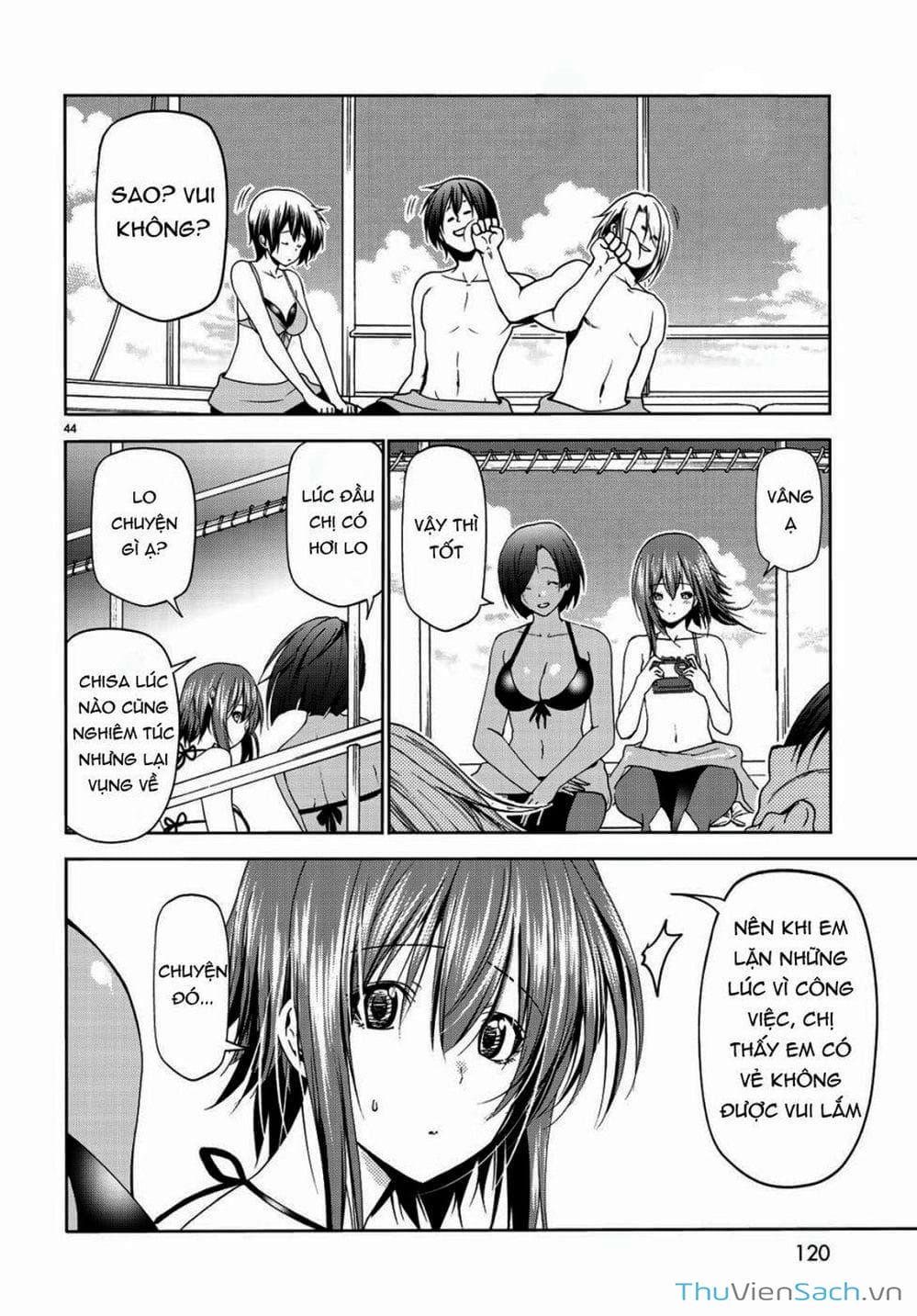 Truyện Tranh Cô Gái Thích Lặn - Grand Blue trang 3