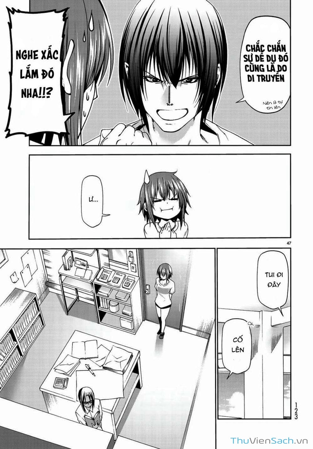 Truyện Tranh Cô Gái Thích Lặn - Grand Blue trang 3