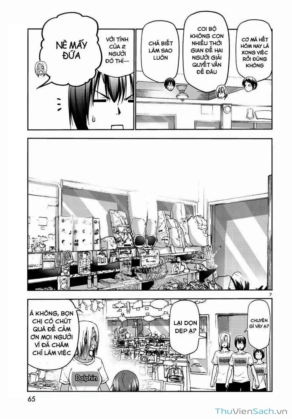 Truyện Tranh Cô Gái Thích Lặn - Grand Blue trang 3