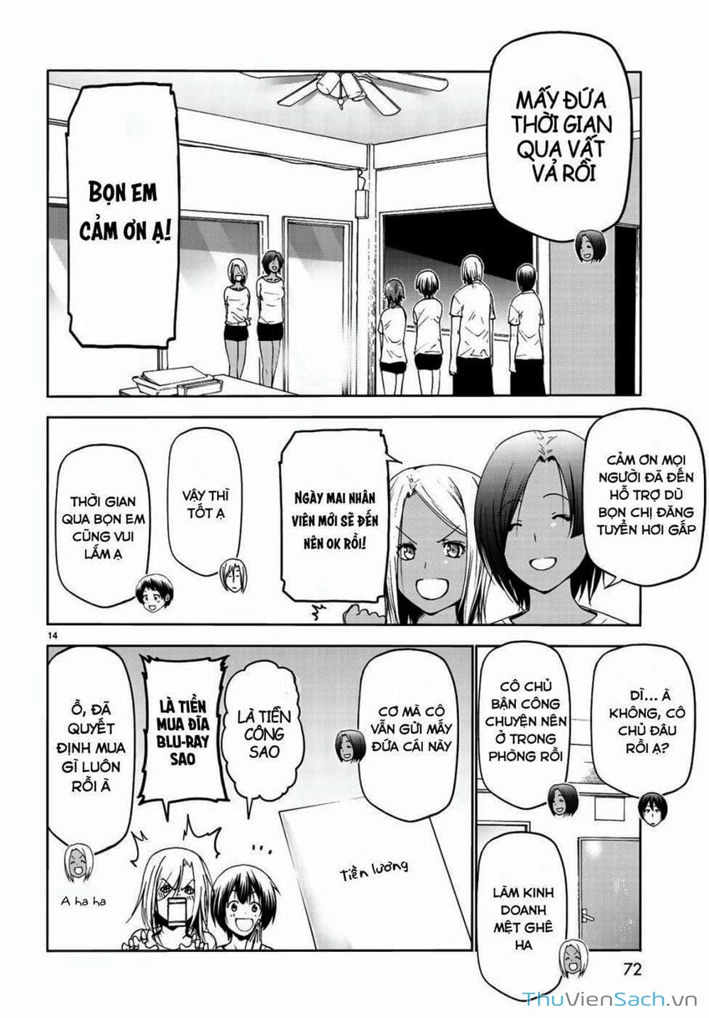 Truyện Tranh Cô Gái Thích Lặn - Grand Blue trang 3