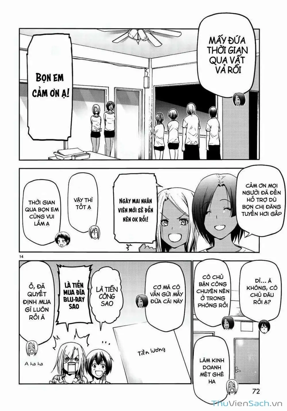 Truyện Tranh Cô Gái Thích Lặn - Grand Blue trang 3