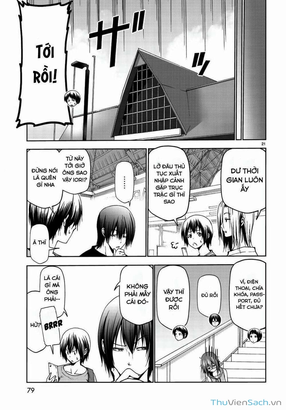 Truyện Tranh Cô Gái Thích Lặn - Grand Blue trang 3