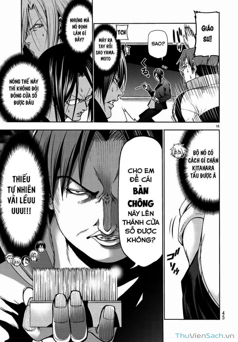 Truyện Tranh Cô Gái Thích Lặn - Grand Blue trang 3