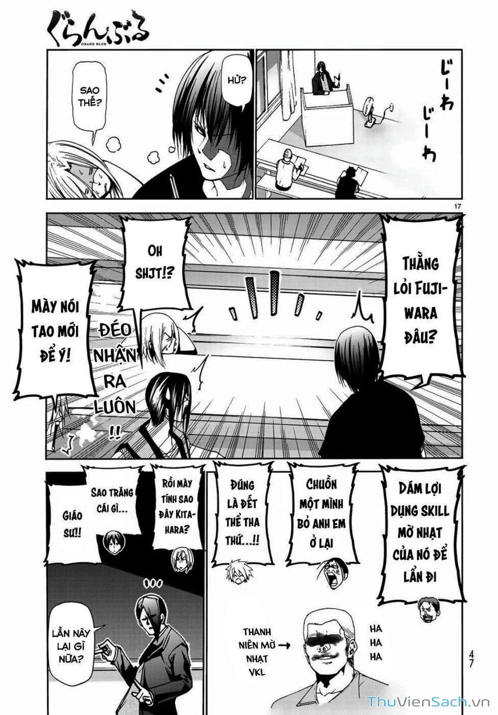 Truyện Tranh Cô Gái Thích Lặn - Grand Blue trang 3