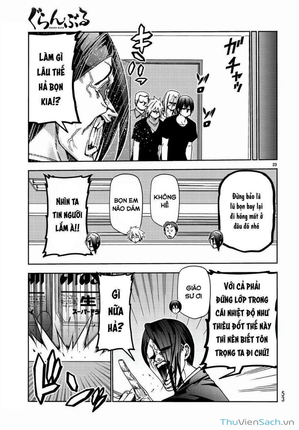 Truyện Tranh Cô Gái Thích Lặn - Grand Blue trang 3