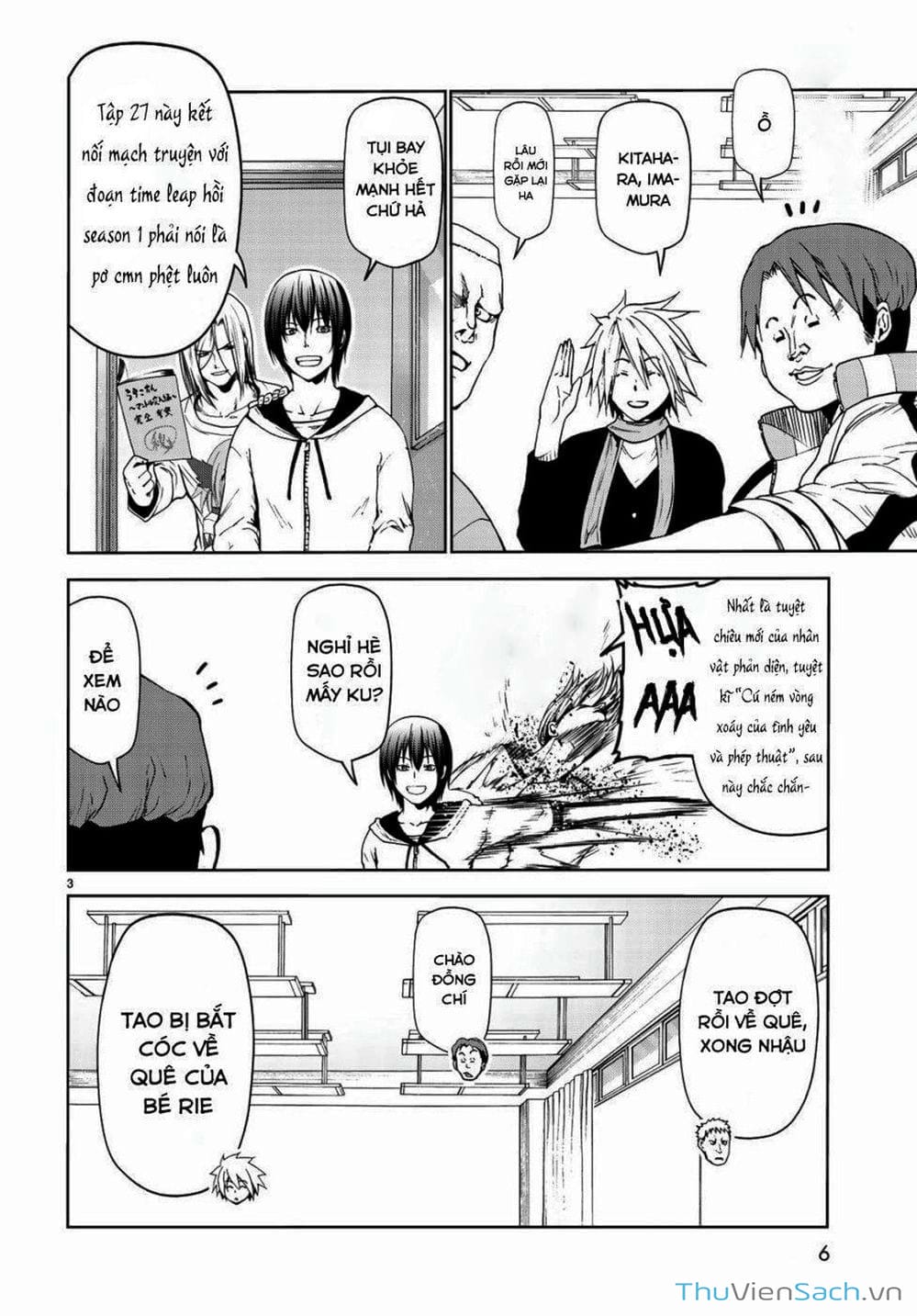 Truyện Tranh Cô Gái Thích Lặn - Grand Blue trang 3