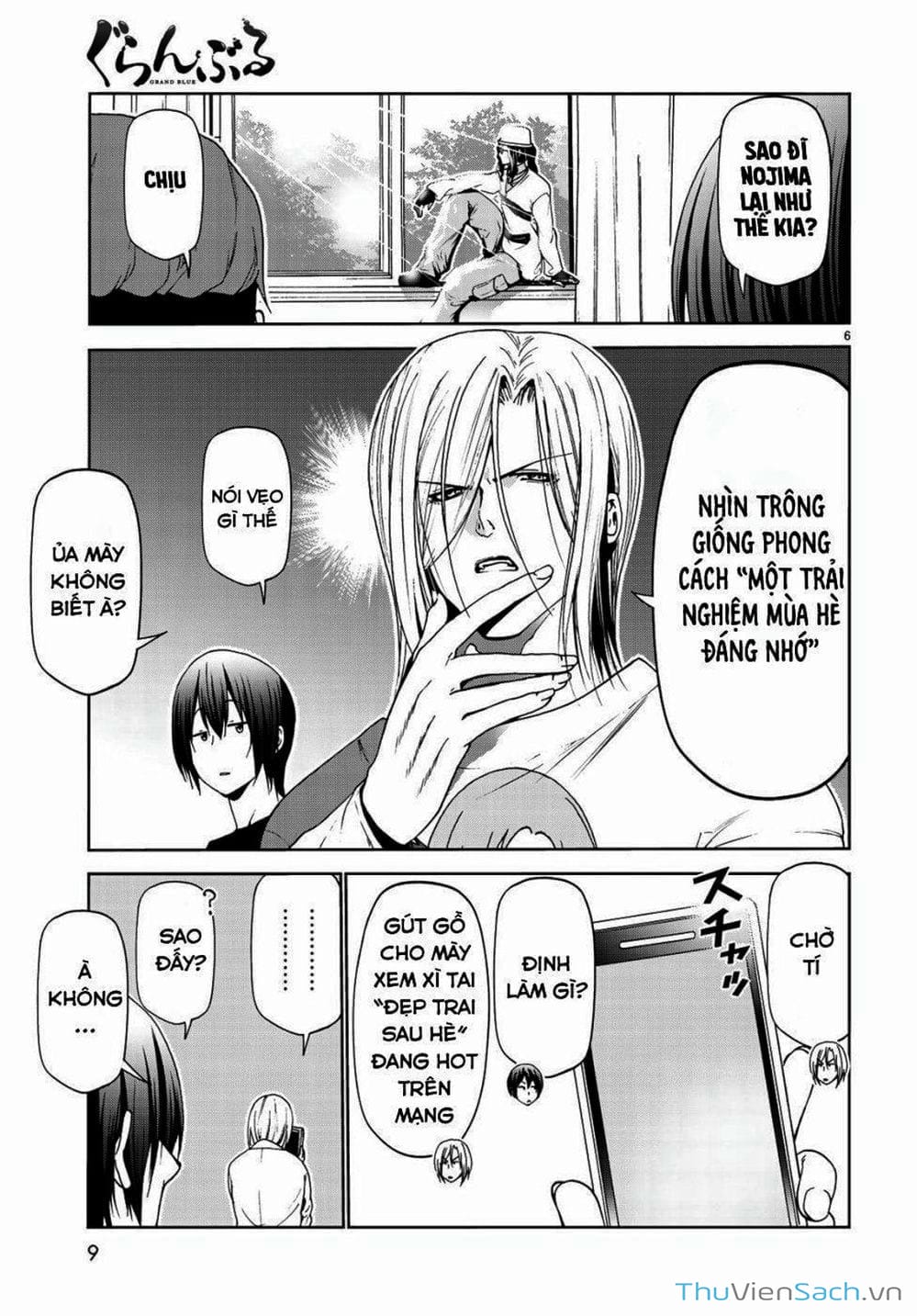 Truyện Tranh Cô Gái Thích Lặn - Grand Blue trang 3