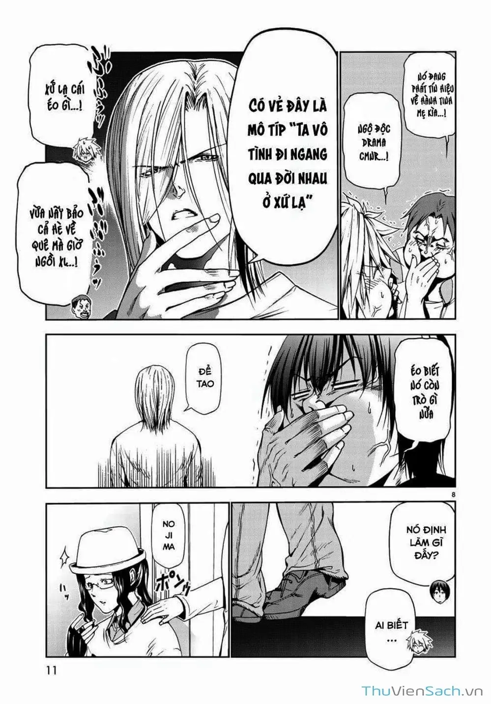 Truyện Tranh Cô Gái Thích Lặn - Grand Blue trang 3