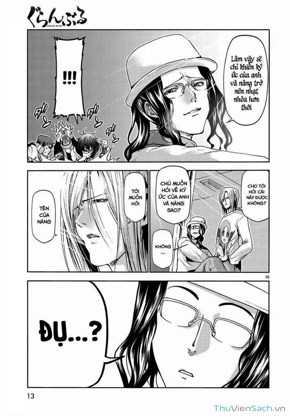 Truyện Tranh Cô Gái Thích Lặn - Grand Blue trang 3