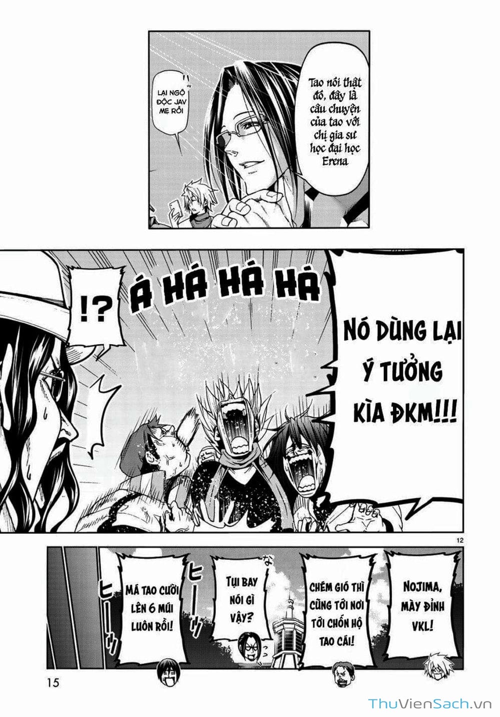 Truyện Tranh Cô Gái Thích Lặn - Grand Blue trang 3