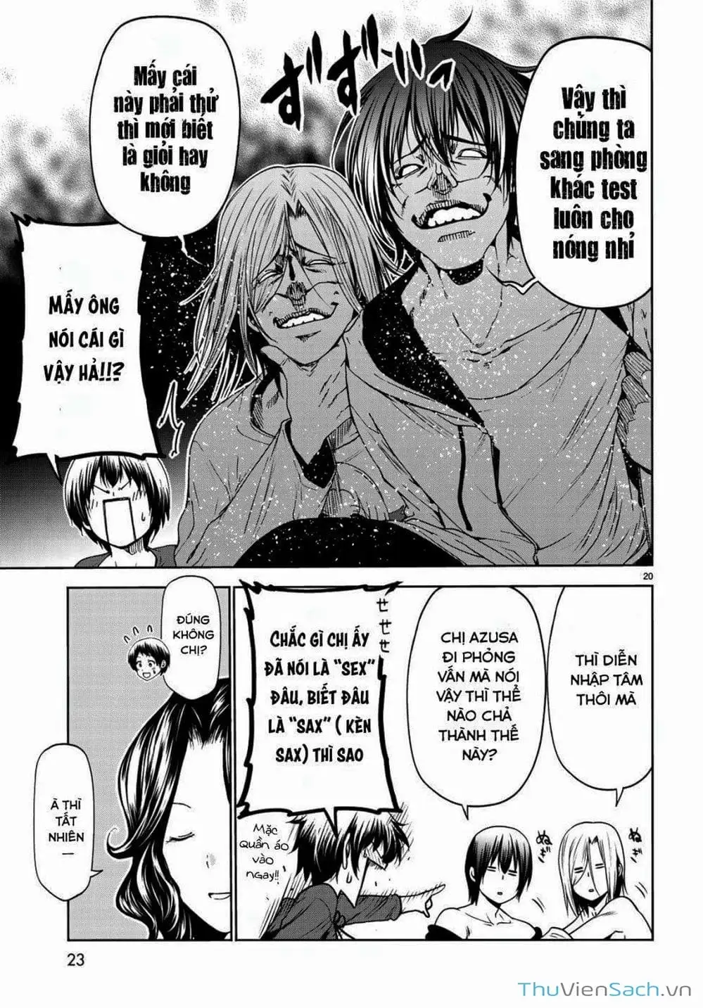 Truyện Tranh Cô Gái Thích Lặn - Grand Blue trang 3