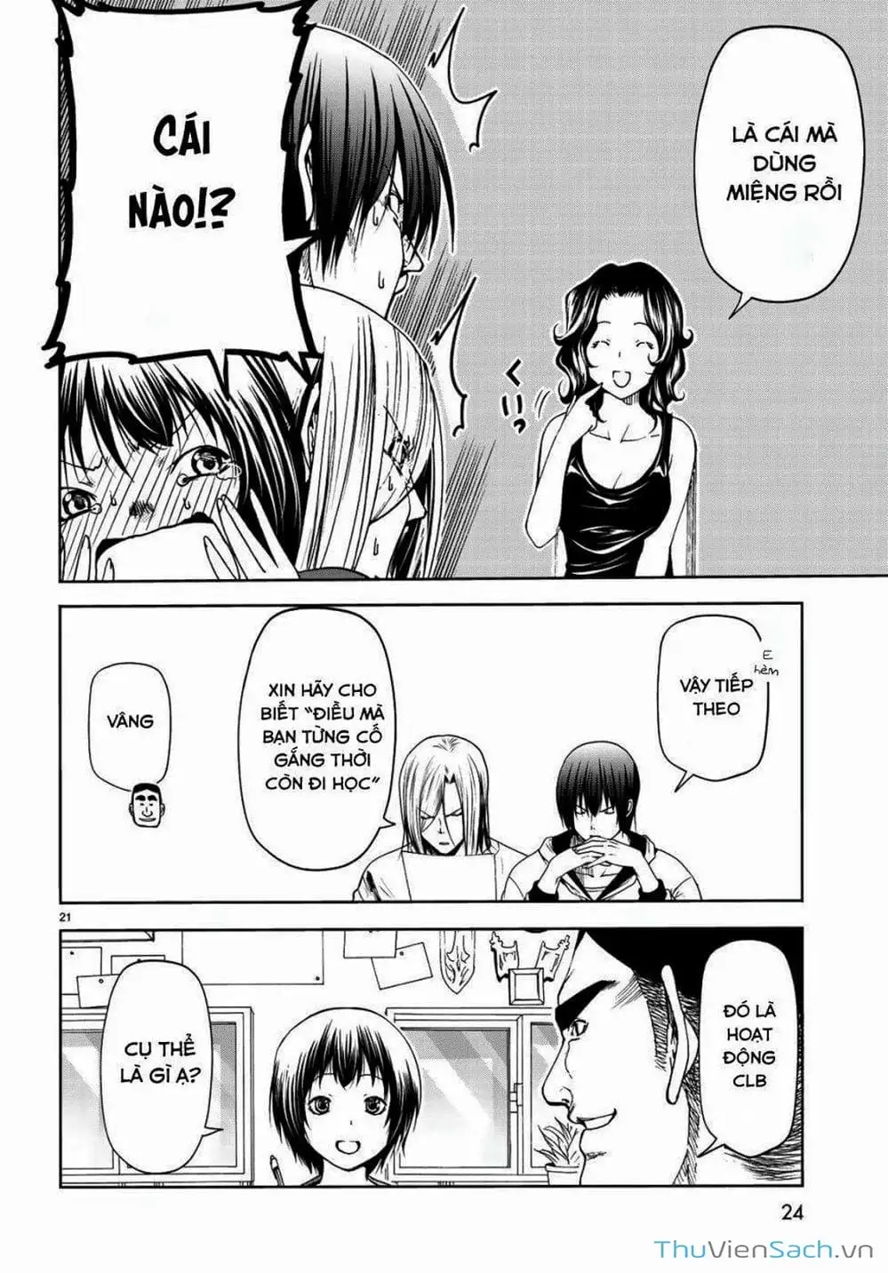 Truyện Tranh Cô Gái Thích Lặn - Grand Blue trang 3