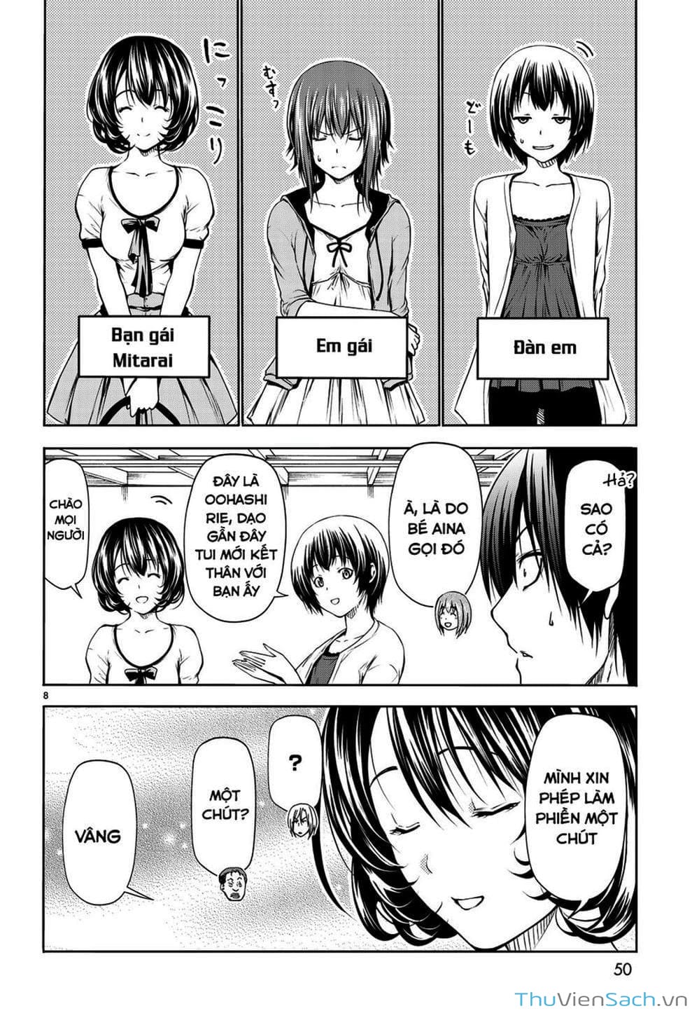 Truyện Tranh Cô Gái Thích Lặn - Grand Blue trang 3