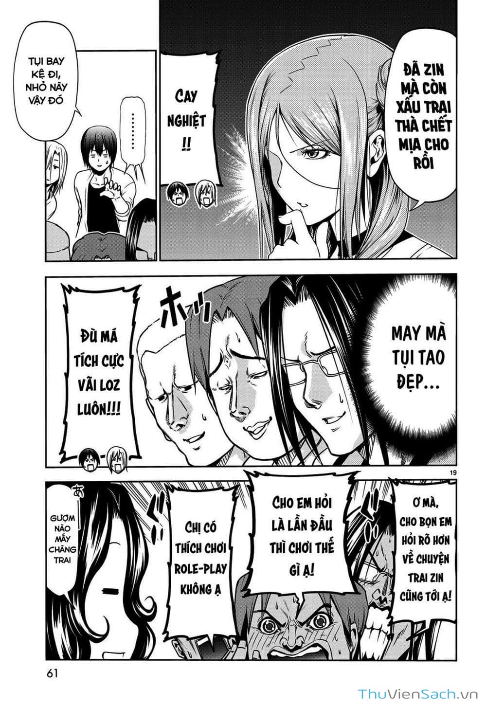 Truyện Tranh Cô Gái Thích Lặn - Grand Blue trang 3