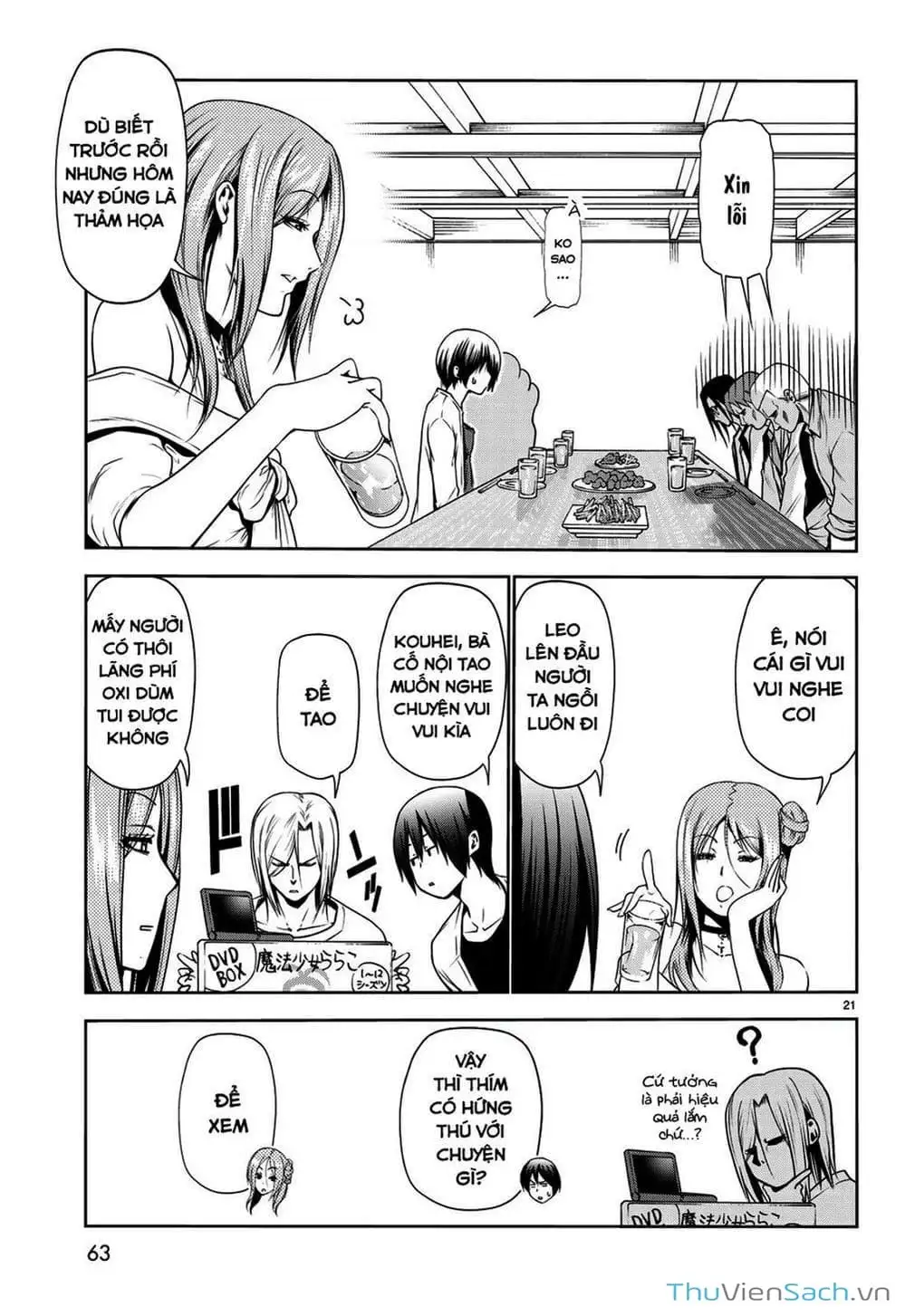 Truyện Tranh Cô Gái Thích Lặn - Grand Blue trang 3