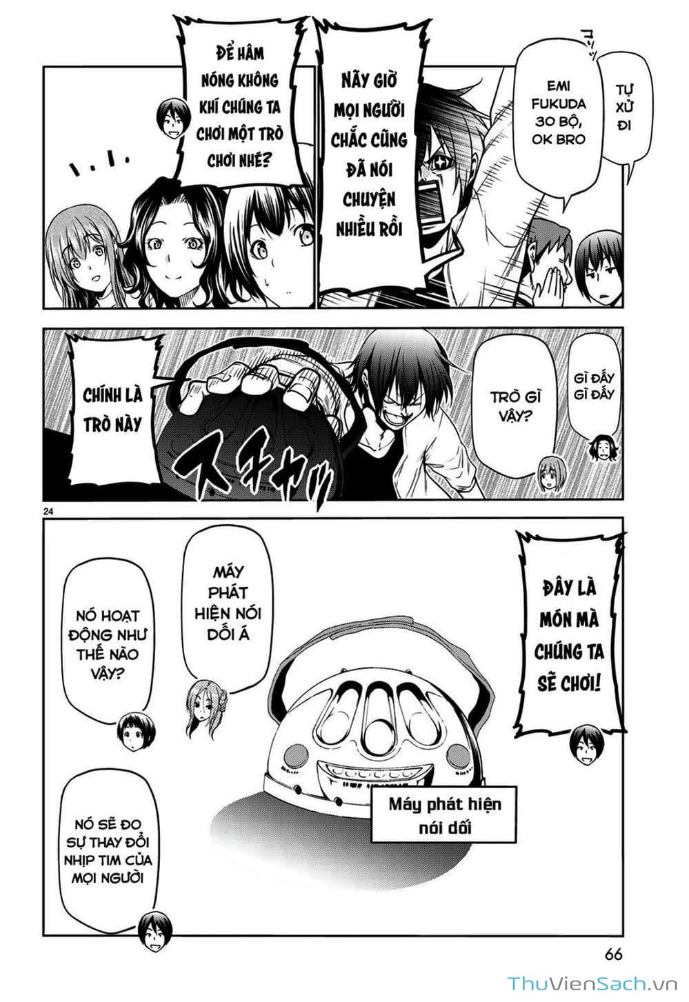 Truyện Tranh Cô Gái Thích Lặn - Grand Blue trang 3