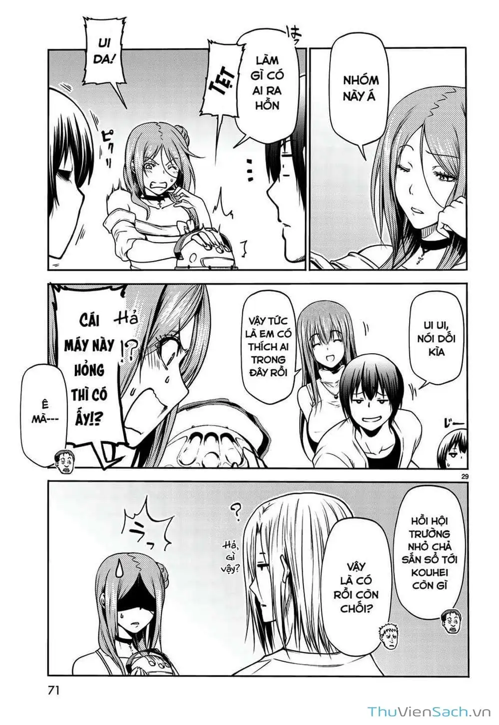 Truyện Tranh Cô Gái Thích Lặn - Grand Blue trang 3