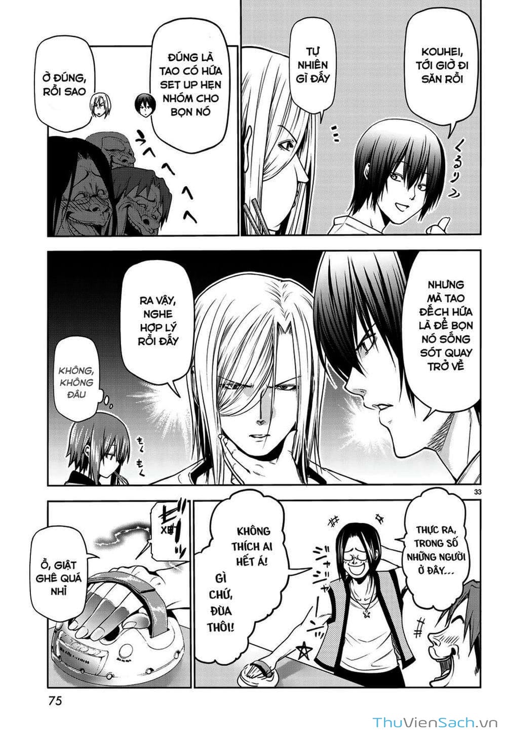 Truyện Tranh Cô Gái Thích Lặn - Grand Blue trang 3