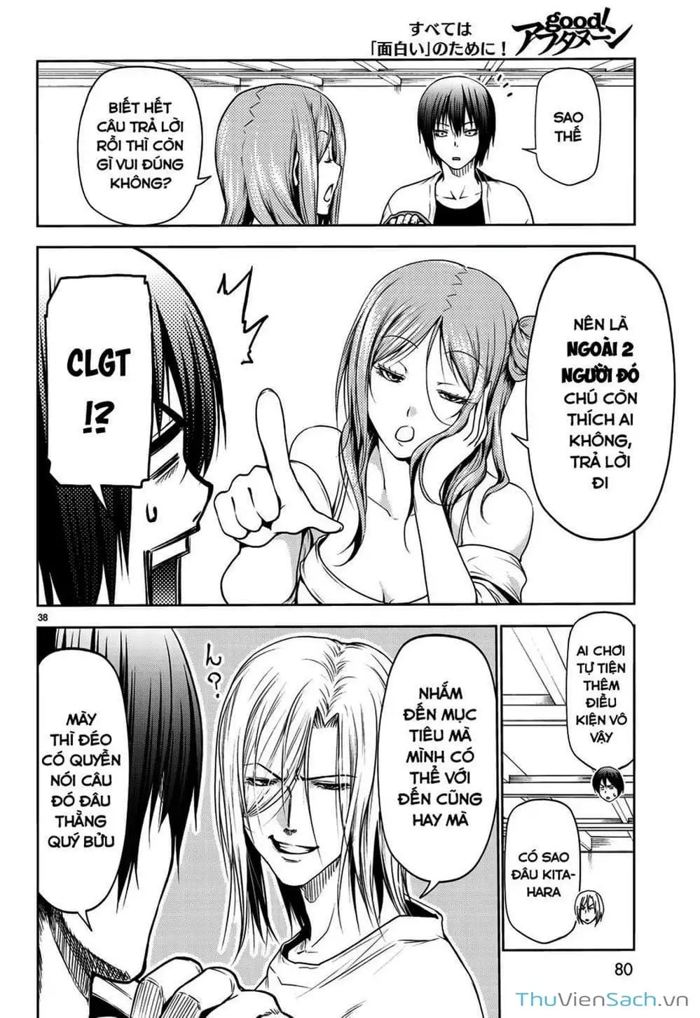 Truyện Tranh Cô Gái Thích Lặn - Grand Blue trang 3