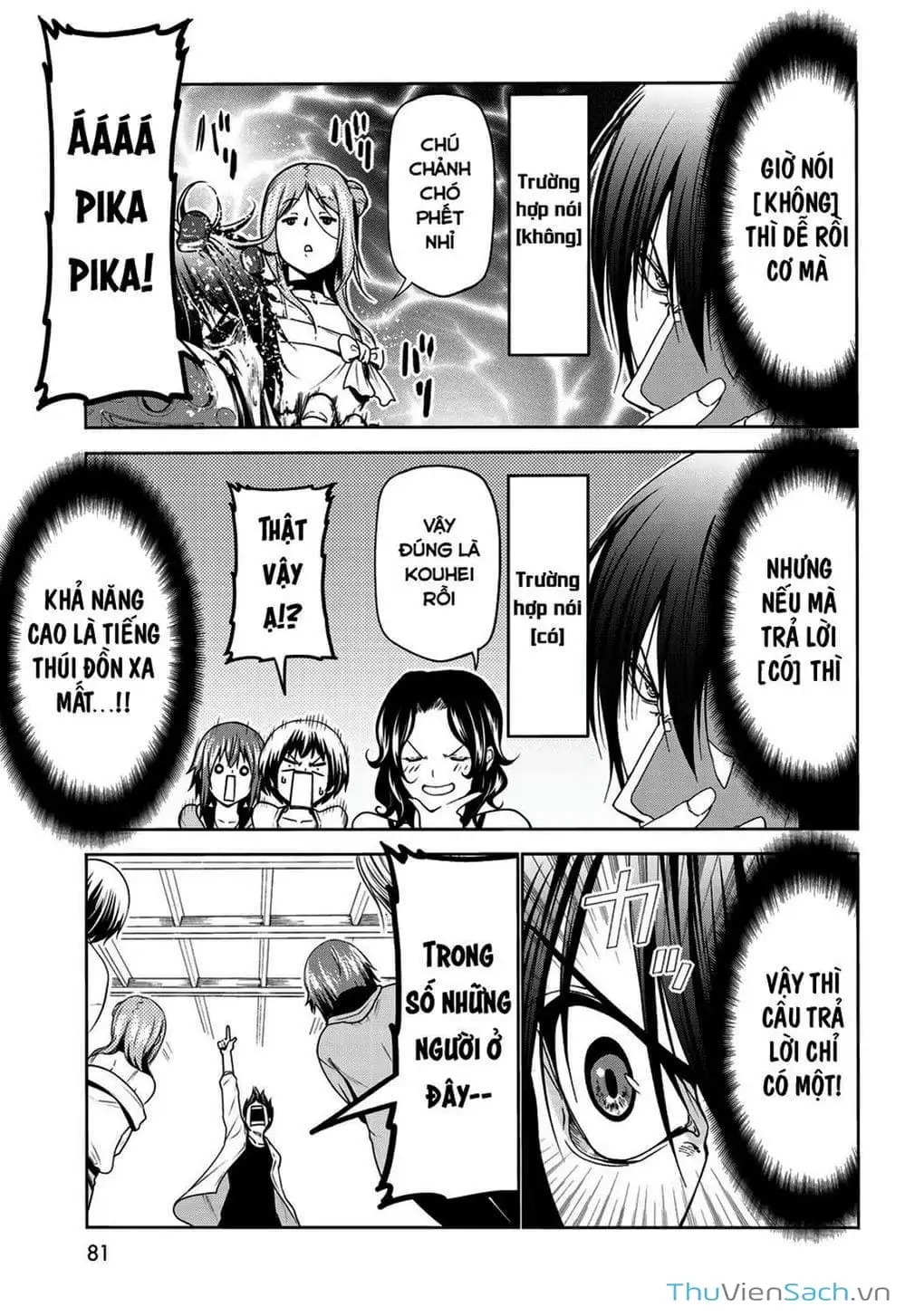 Truyện Tranh Cô Gái Thích Lặn - Grand Blue trang 3