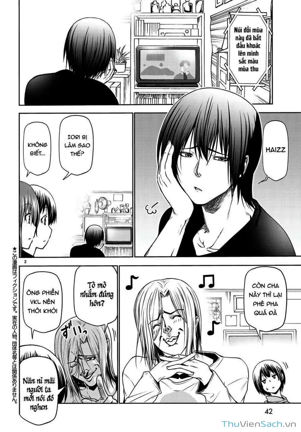 Truyện Tranh Cô Gái Thích Lặn - Grand Blue trang 3