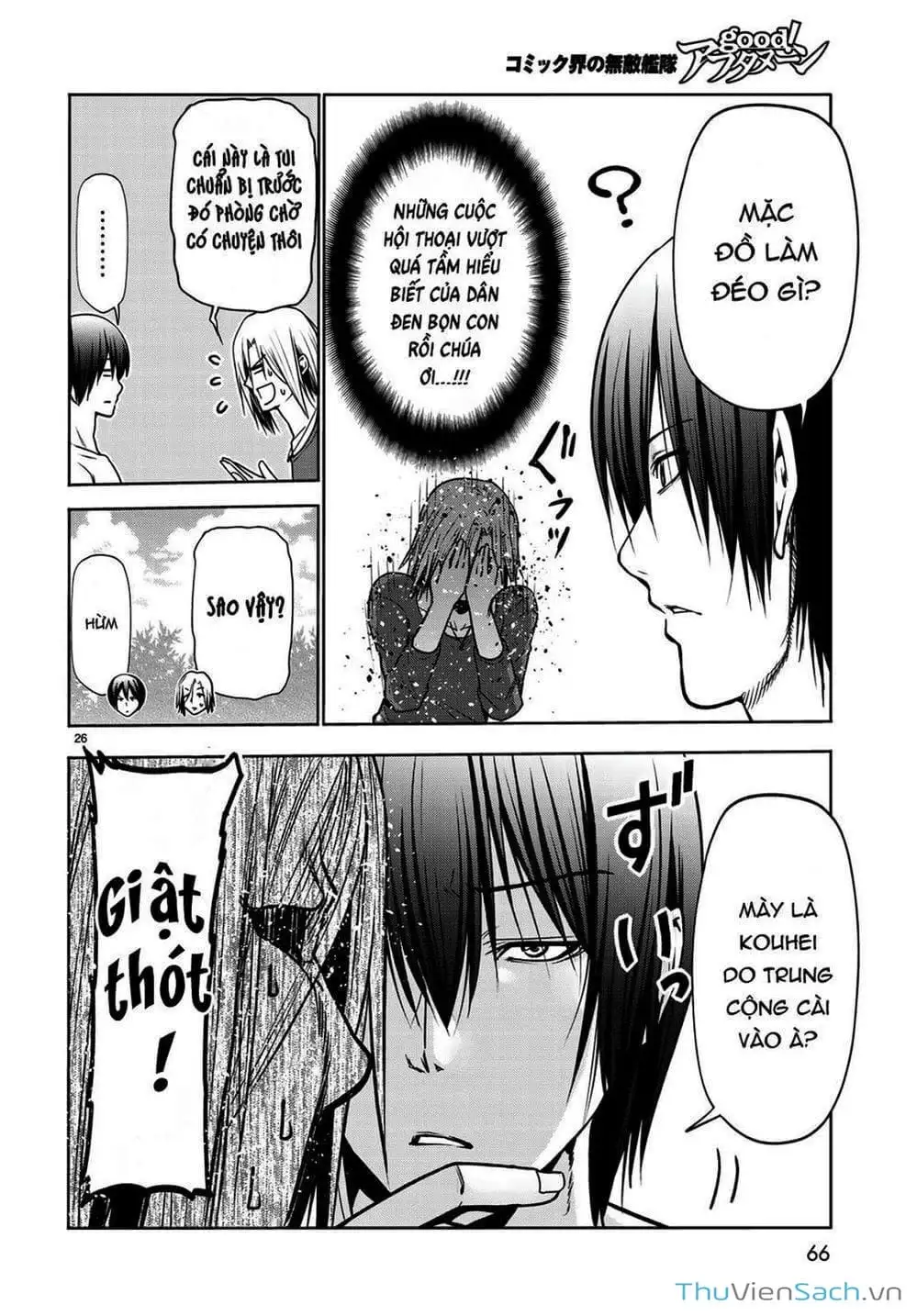 Truyện Tranh Cô Gái Thích Lặn - Grand Blue trang 3