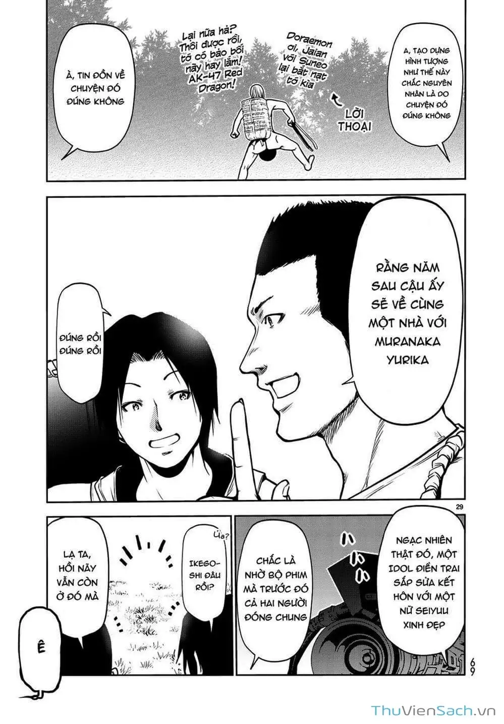 Truyện Tranh Cô Gái Thích Lặn - Grand Blue trang 3