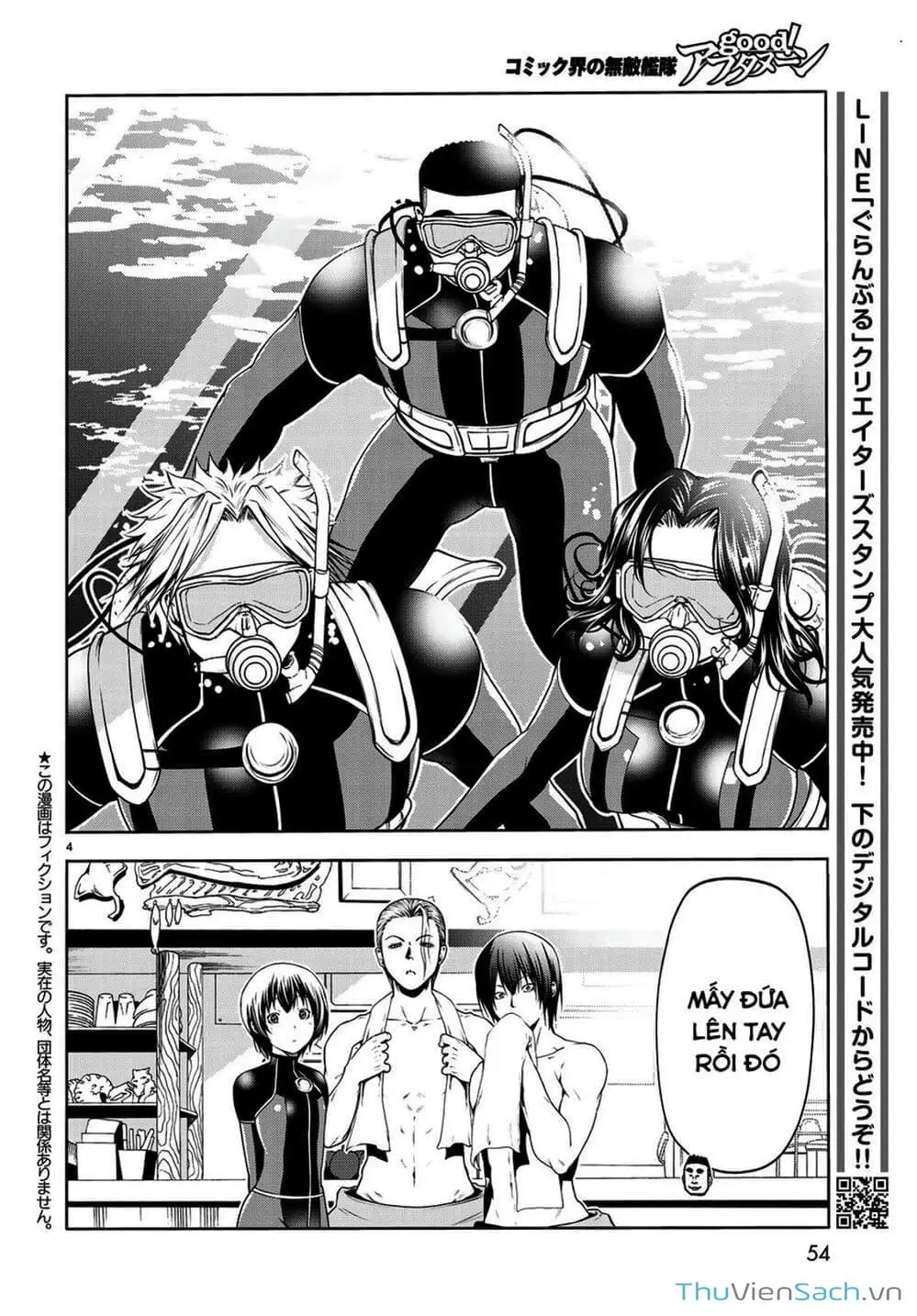 Truyện Tranh Cô Gái Thích Lặn - Grand Blue trang 3