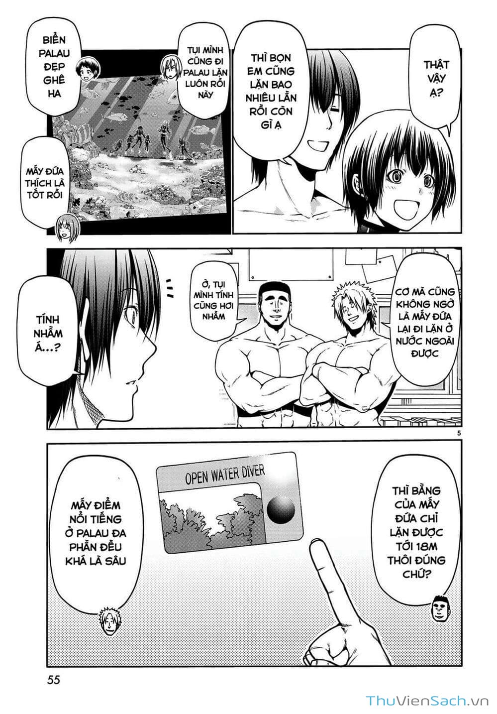 Truyện Tranh Cô Gái Thích Lặn - Grand Blue trang 3