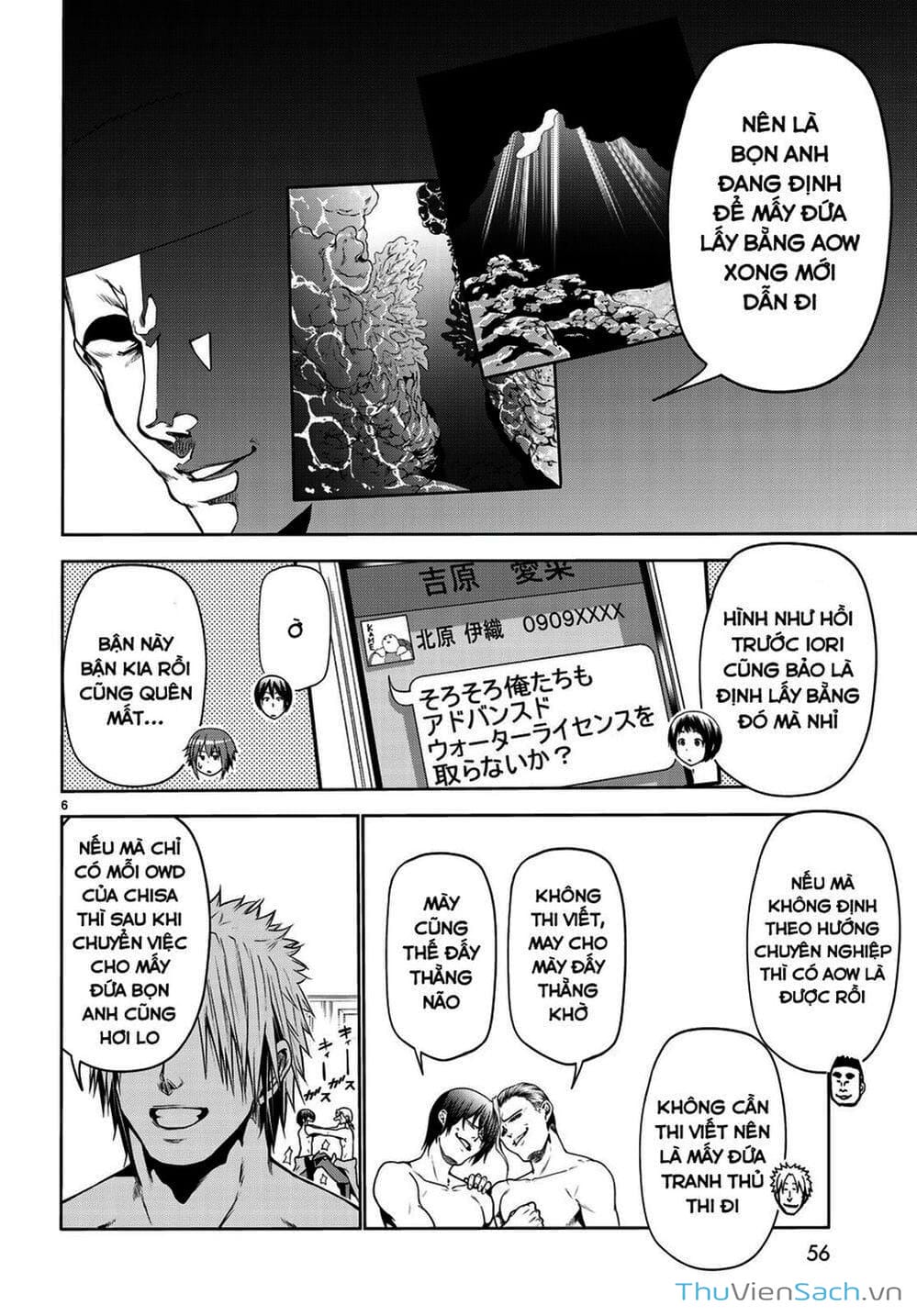 Truyện Tranh Cô Gái Thích Lặn - Grand Blue trang 3