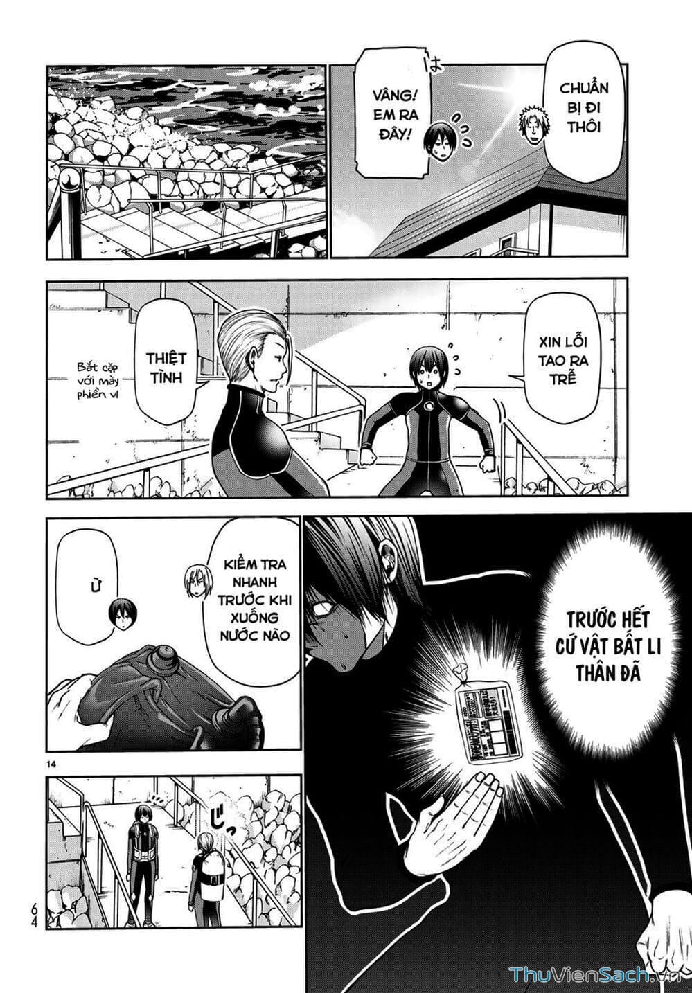 Truyện Tranh Cô Gái Thích Lặn - Grand Blue trang 3