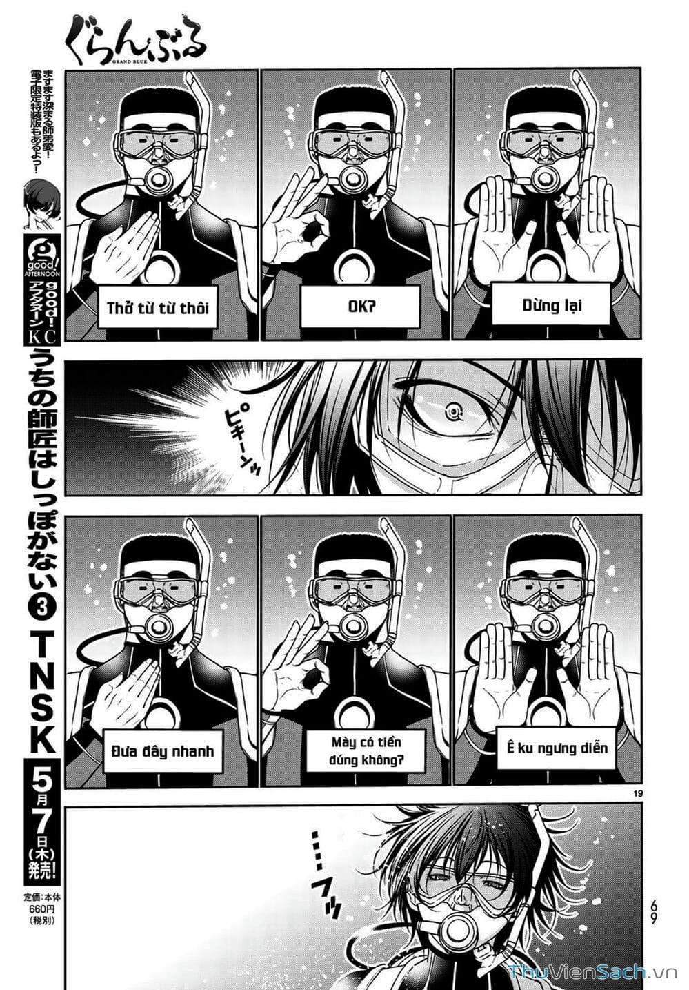 Truyện Tranh Cô Gái Thích Lặn - Grand Blue trang 3