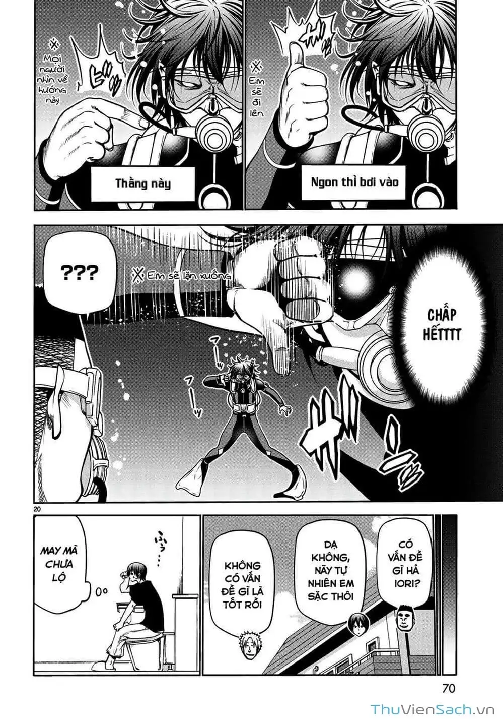 Truyện Tranh Cô Gái Thích Lặn - Grand Blue trang 3