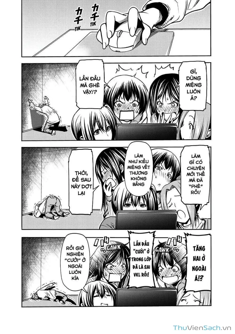 Truyện Tranh Cô Gái Thích Lặn - Grand Blue trang 3