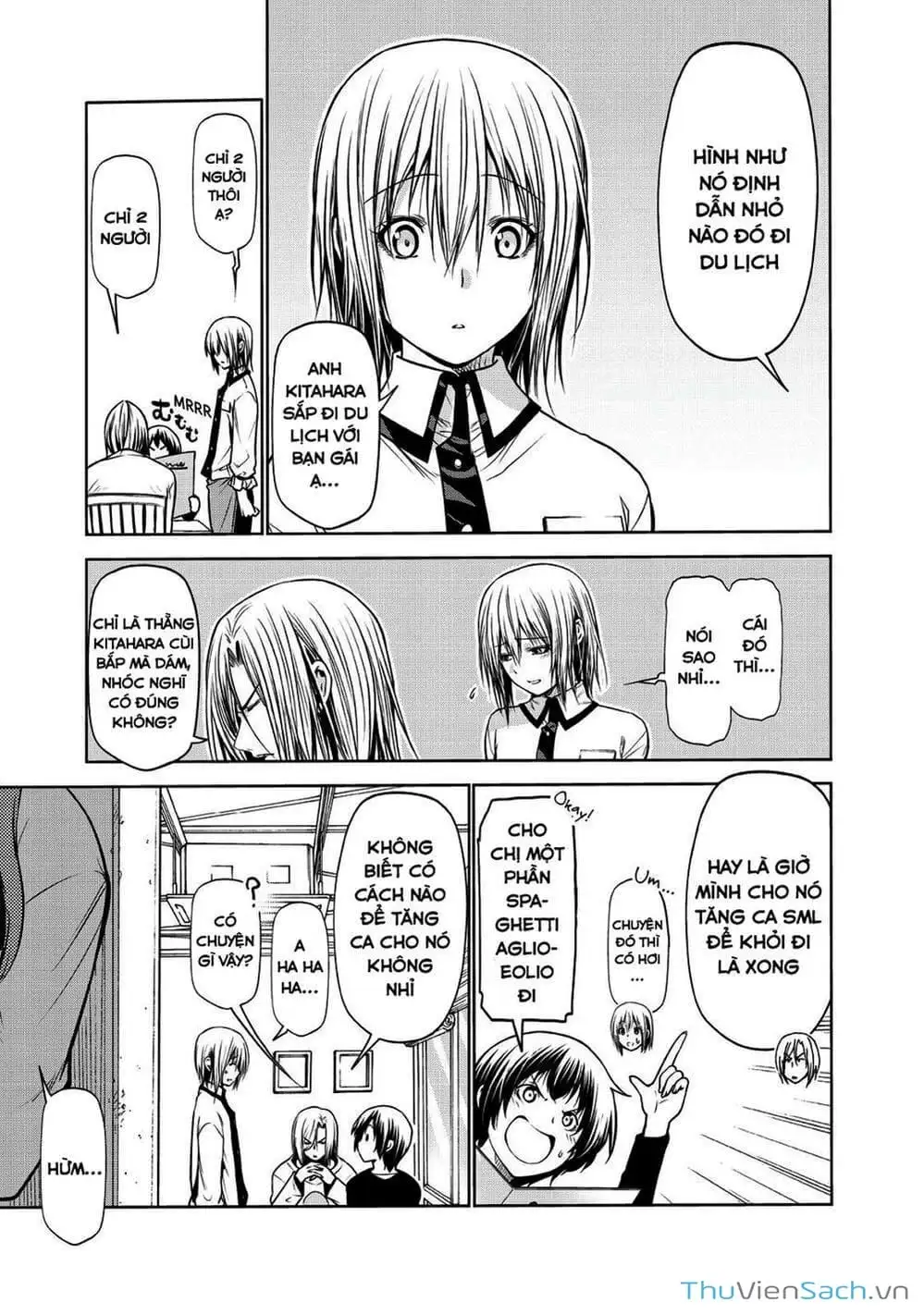 Truyện Tranh Cô Gái Thích Lặn - Grand Blue trang 3