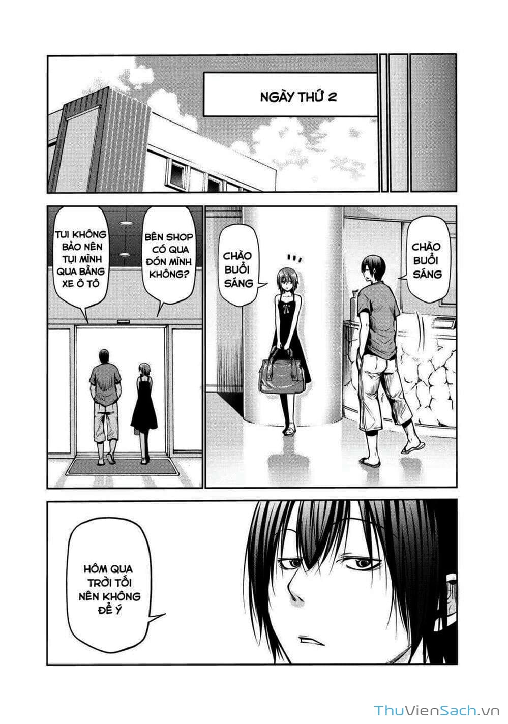 Truyện Tranh Cô Gái Thích Lặn - Grand Blue trang 3