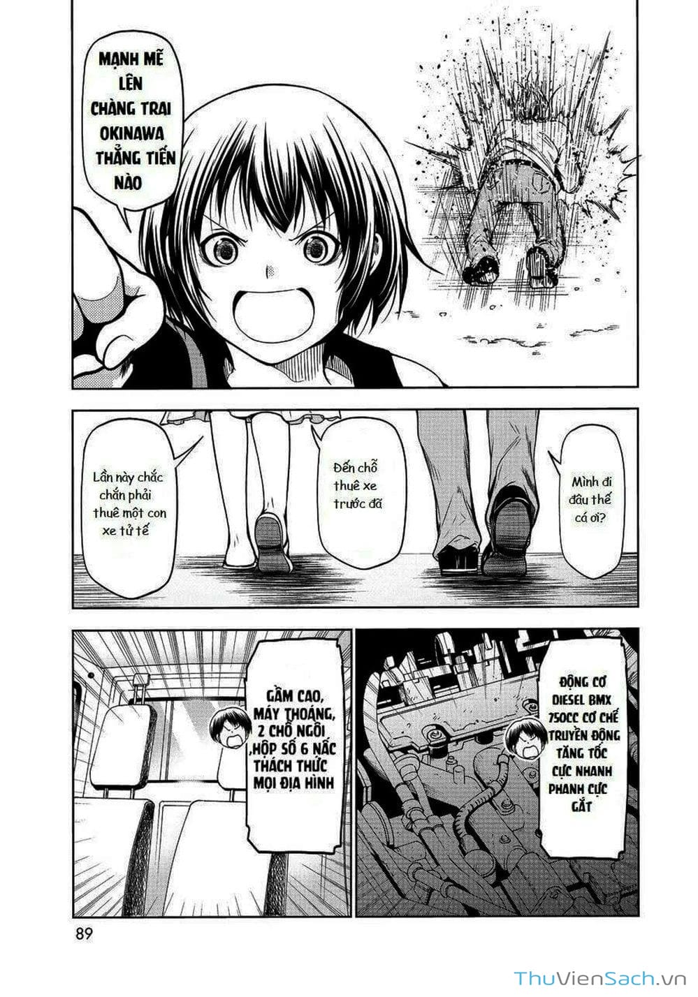 Truyện Tranh Cô Gái Thích Lặn - Grand Blue trang 3