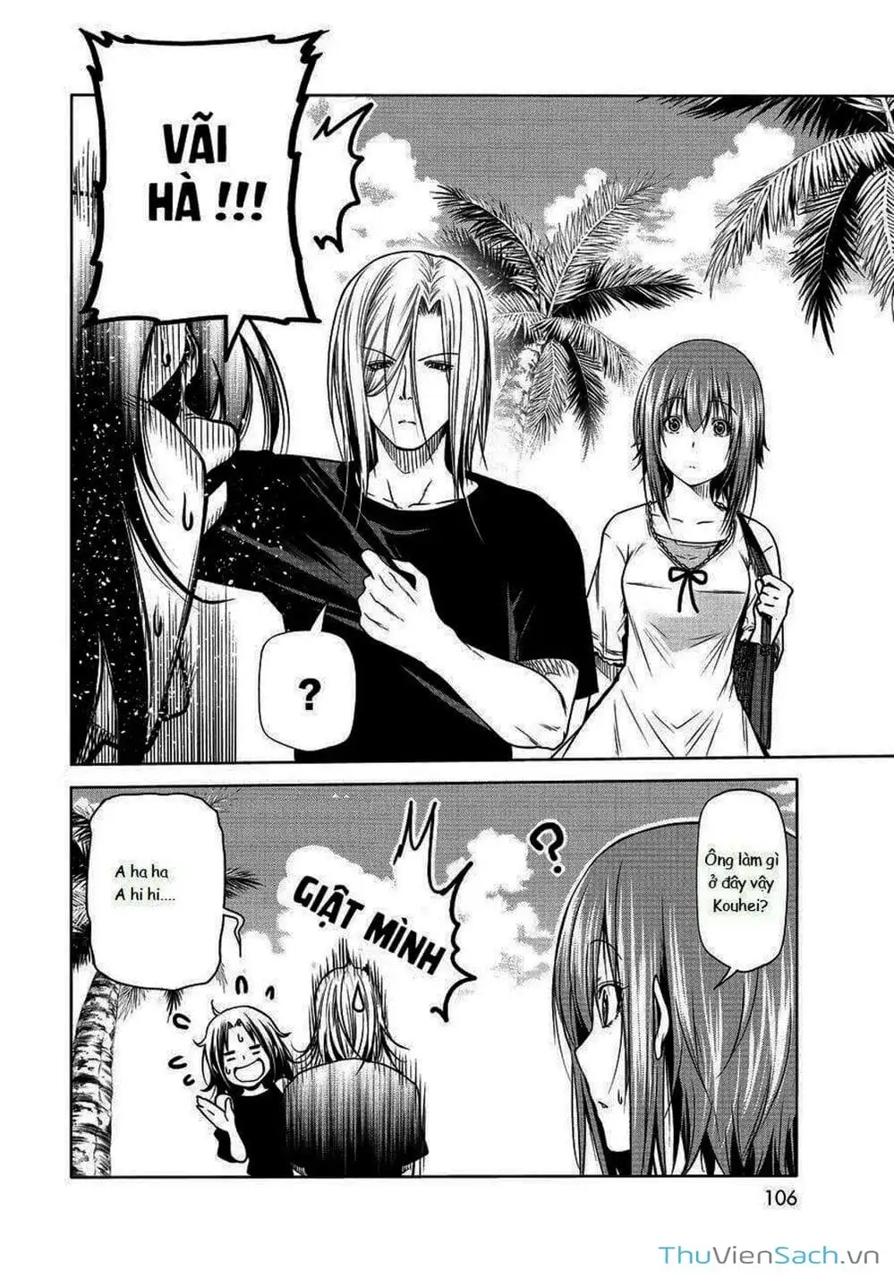 Truyện Tranh Cô Gái Thích Lặn - Grand Blue trang 3