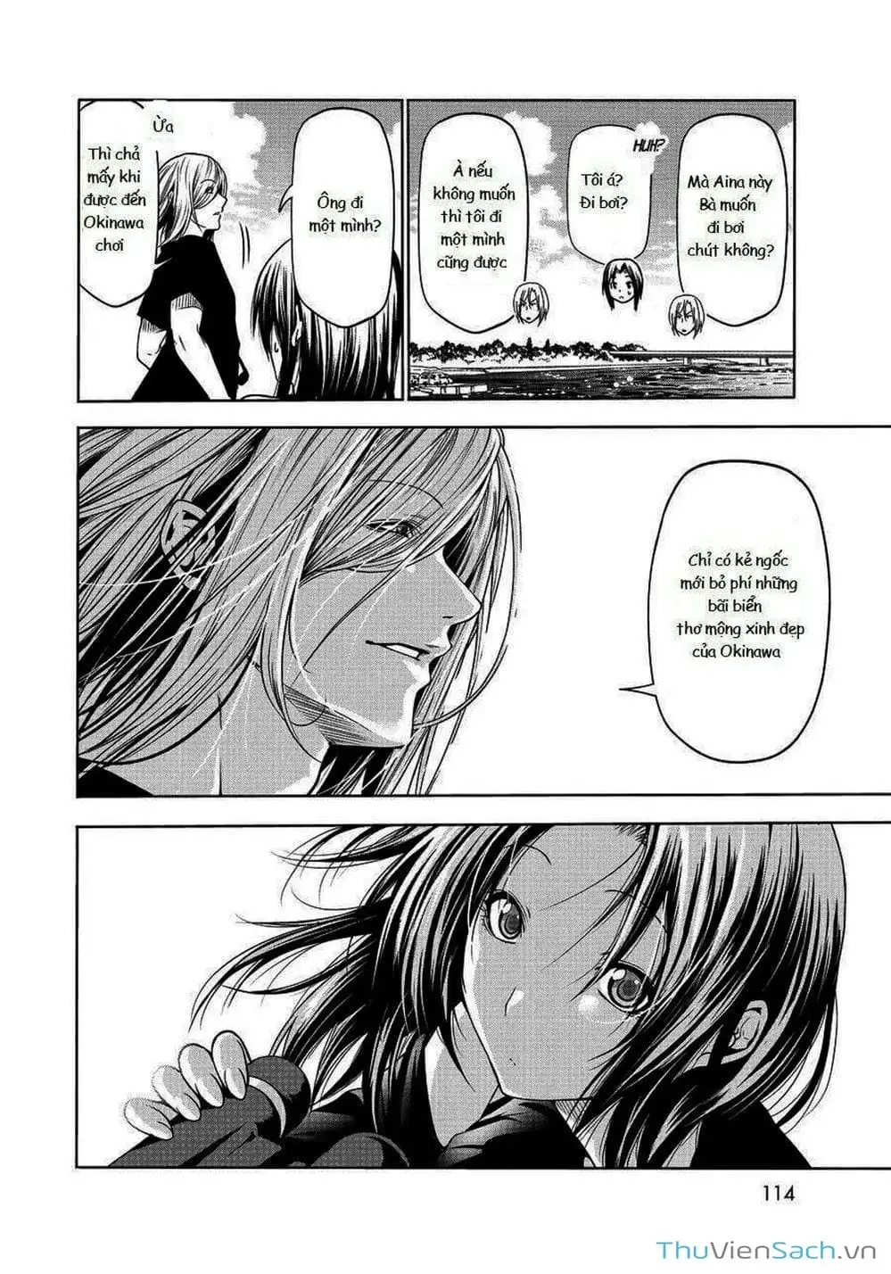 Truyện Tranh Cô Gái Thích Lặn - Grand Blue trang 3