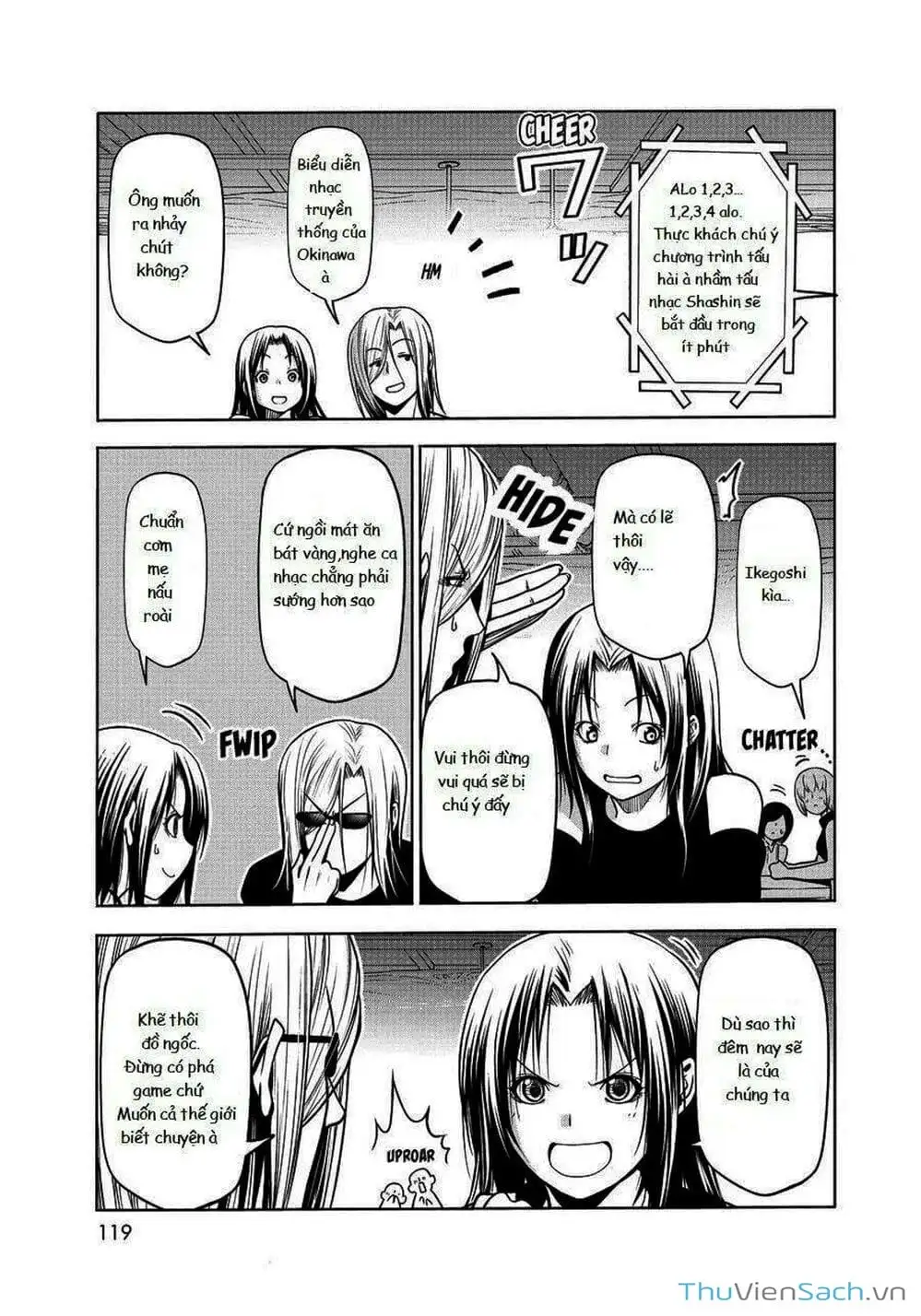 Truyện Tranh Cô Gái Thích Lặn - Grand Blue trang 3