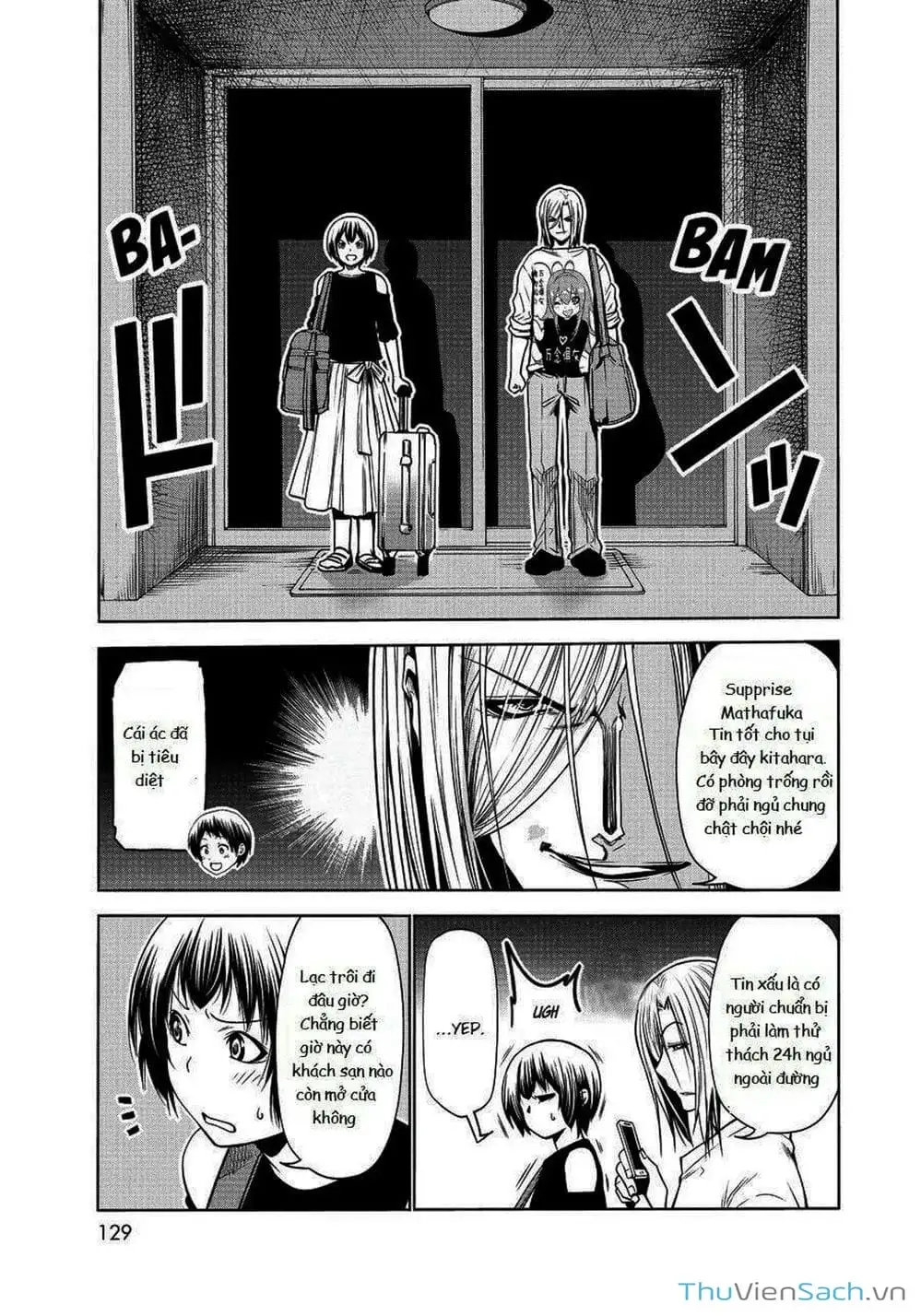 Truyện Tranh Cô Gái Thích Lặn - Grand Blue trang 3