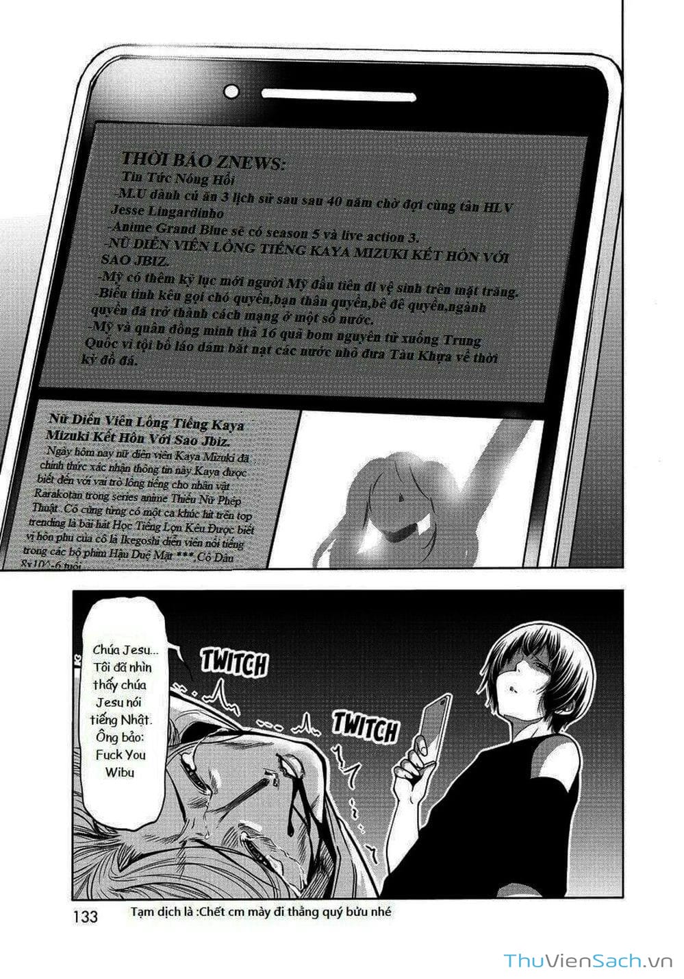 Truyện Tranh Cô Gái Thích Lặn - Grand Blue trang 3