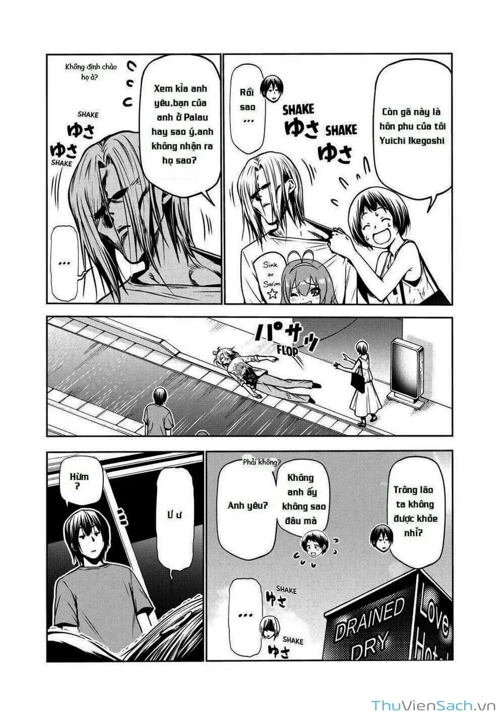 Truyện Tranh Cô Gái Thích Lặn - Grand Blue trang 3