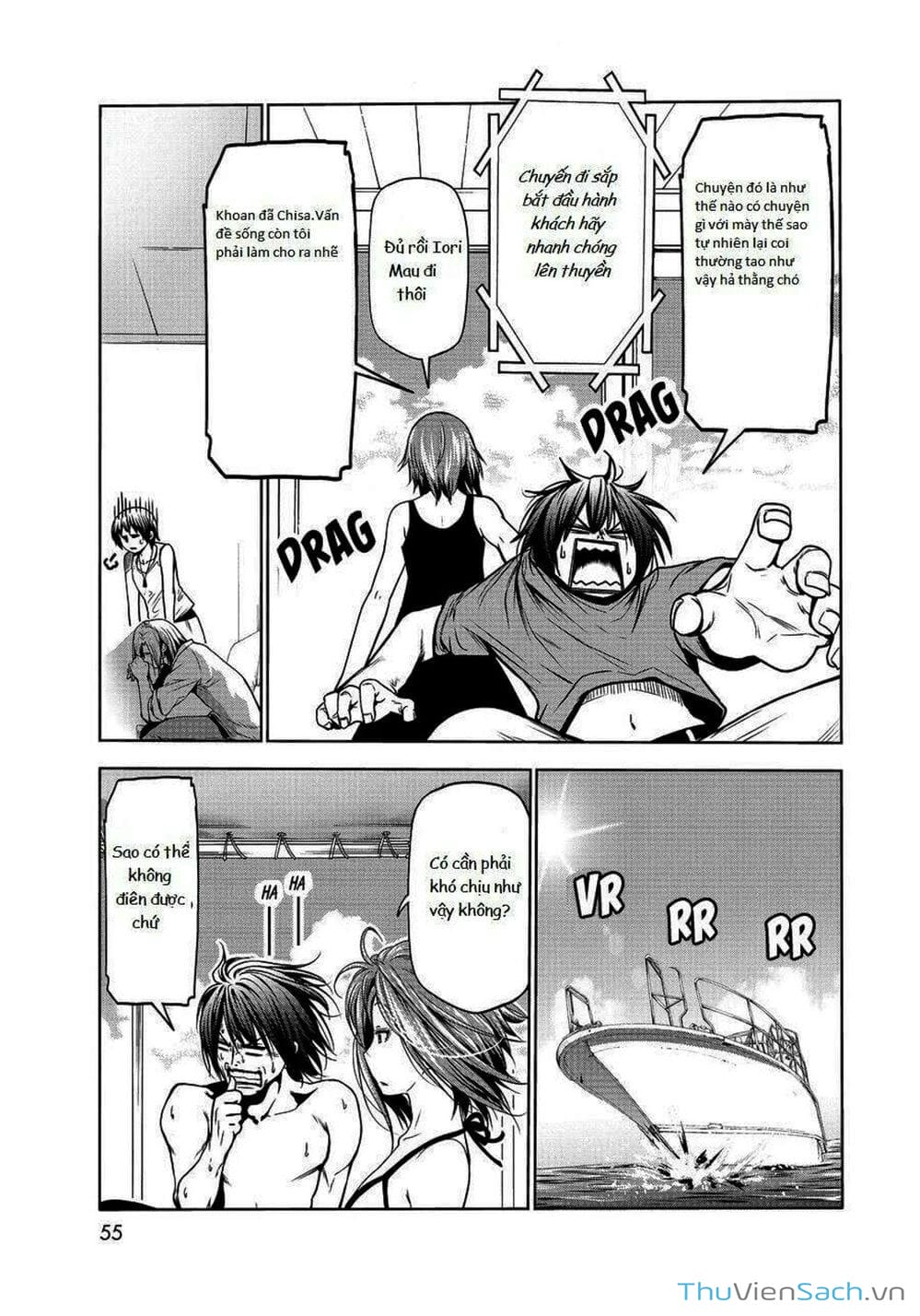 Truyện Tranh Cô Gái Thích Lặn - Grand Blue trang 3