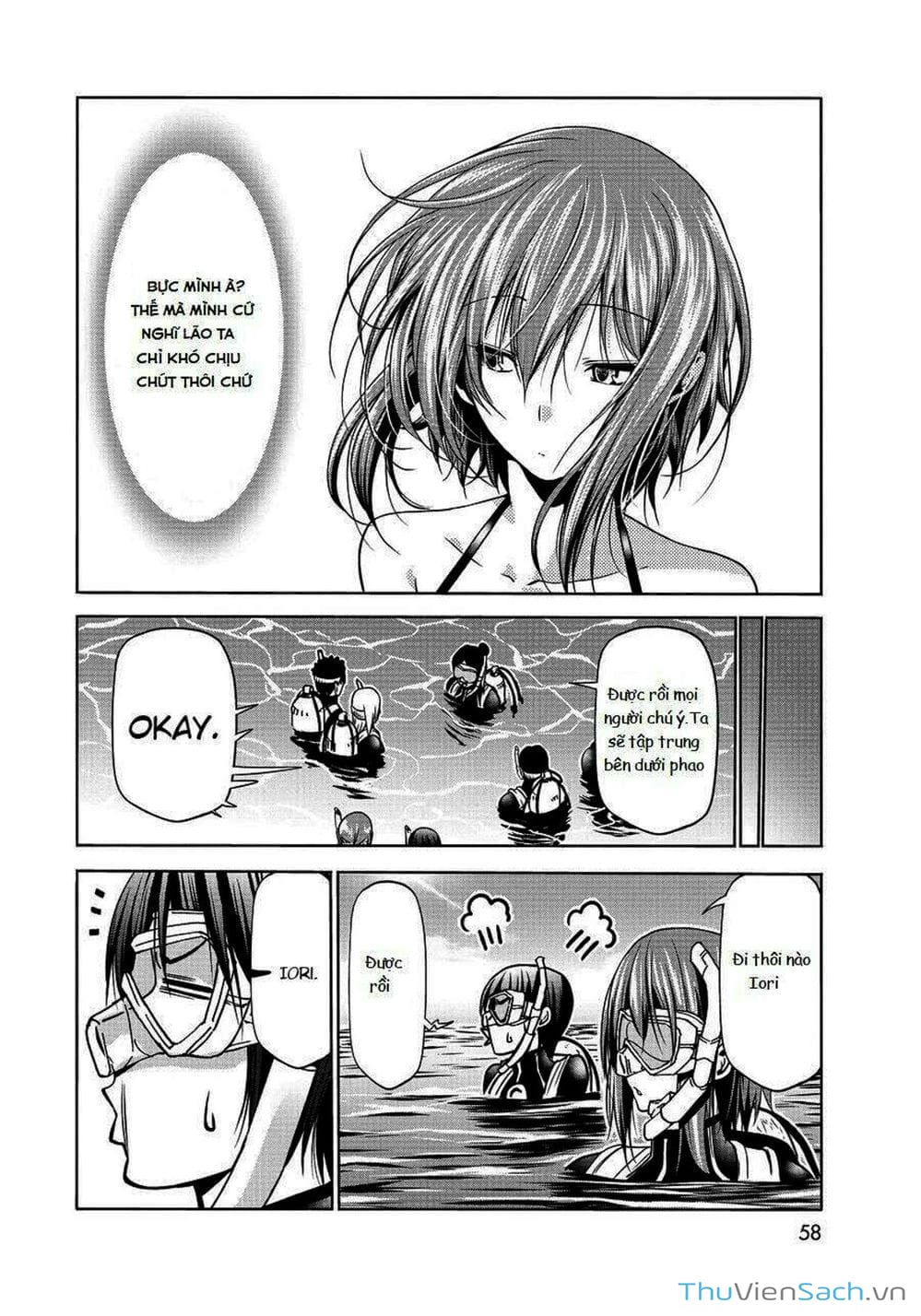 Truyện Tranh Cô Gái Thích Lặn - Grand Blue trang 3