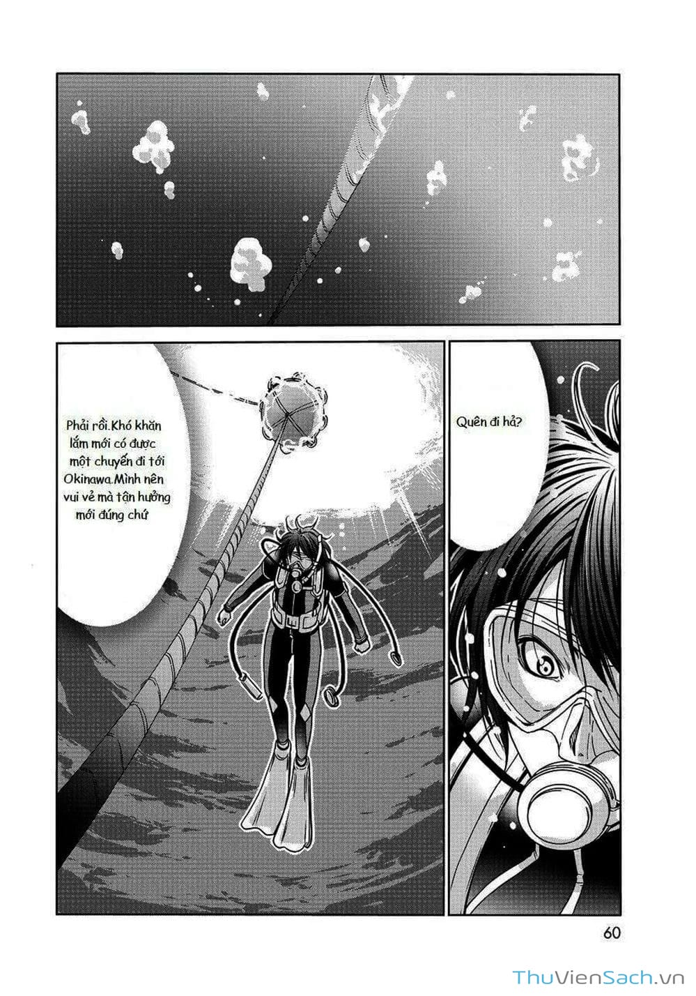 Truyện Tranh Cô Gái Thích Lặn - Grand Blue trang 3