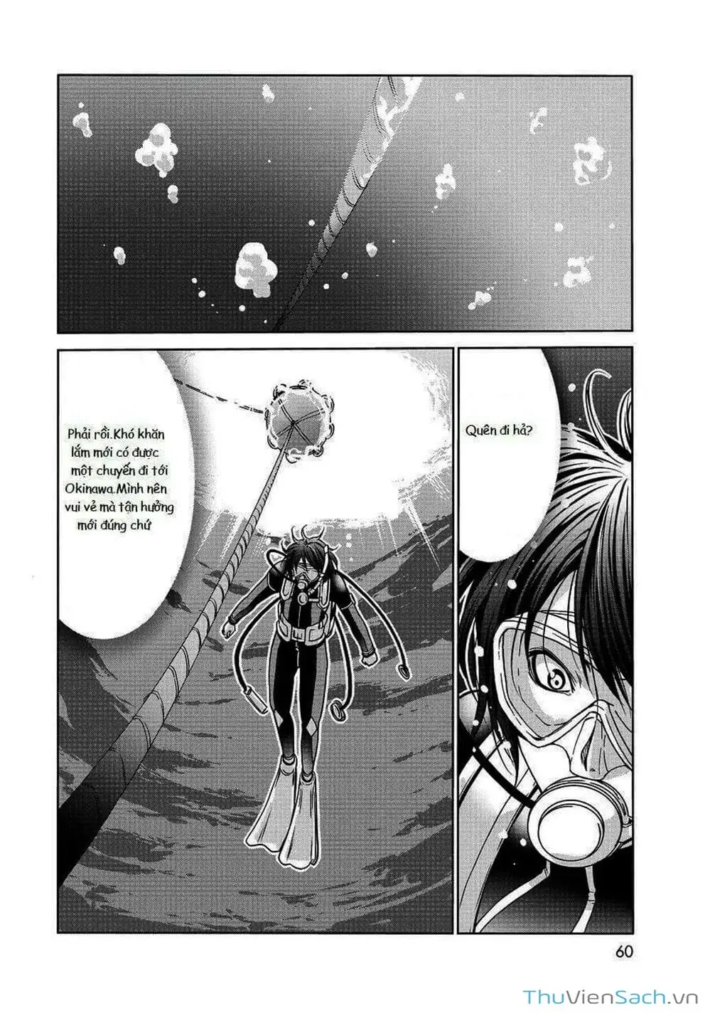 Truyện Tranh Cô Gái Thích Lặn - Grand Blue trang 3